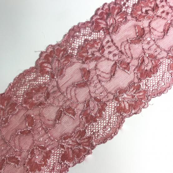 Koronka elastyczna połyskująca 14 cm; MYY-133