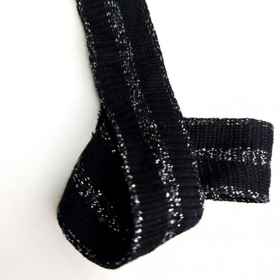 Taśma dziana z lureksem 3 cm; MYG-1111