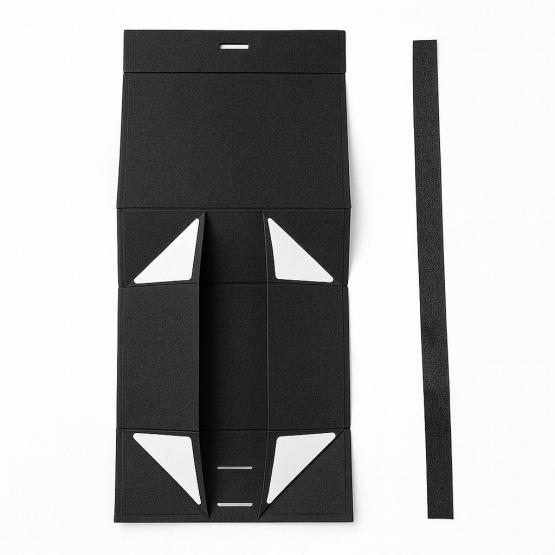 Pudełko prezentowe czarne na magnes S