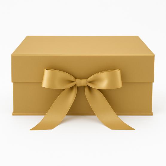 Beżowe pudełko prezentowe XL