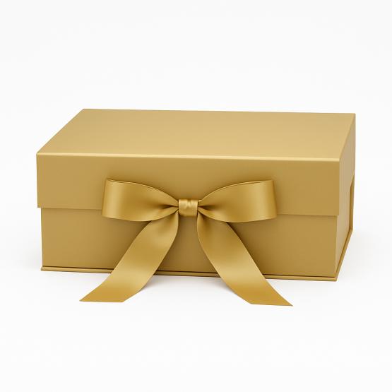 Beżowe pudełko prezentowe XL
