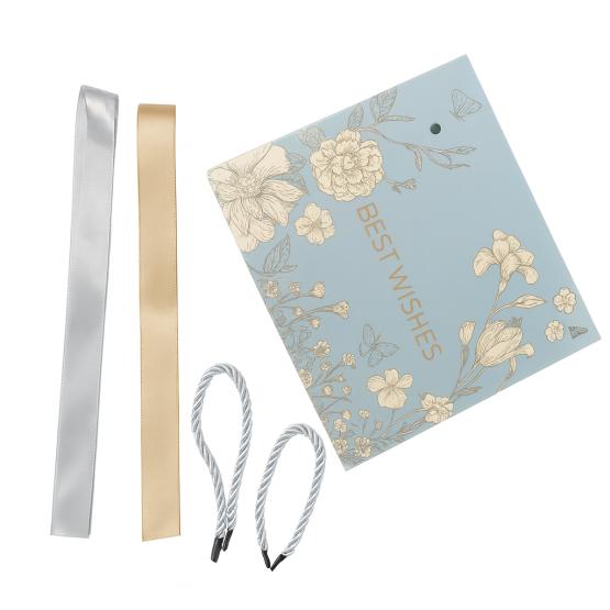 Torba prezentowa błękitna z nadrukie S