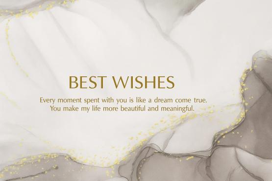 Torba prezentowa szaro złota z nadrukie S