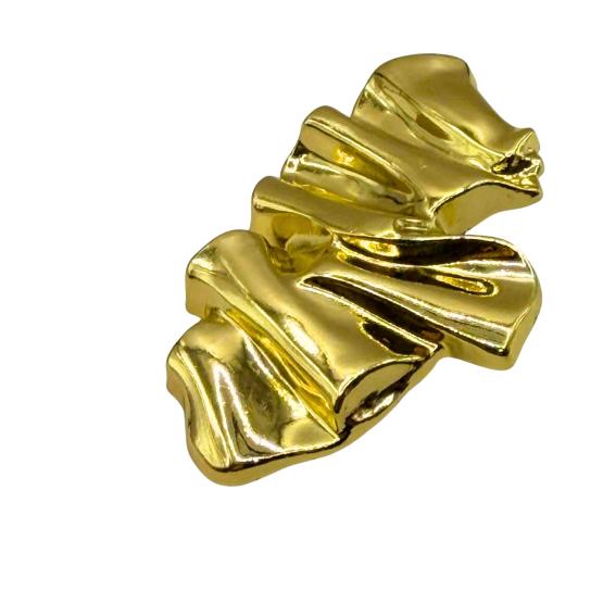 Broszka prostokąt lawa