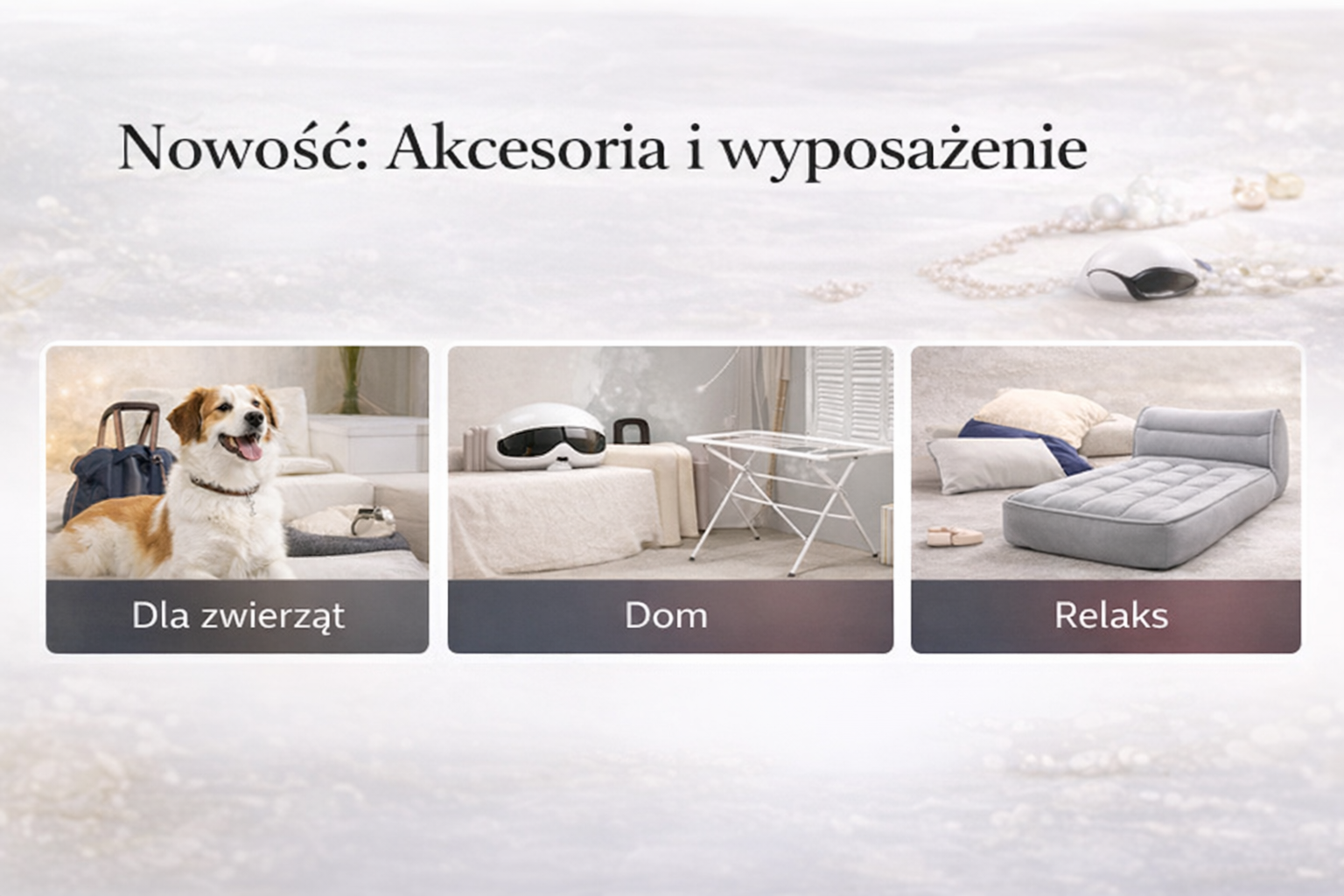 Nowość: Akcesoria i wyposażenie