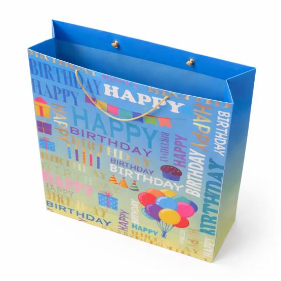 Torba prezentowa HAPPY BIRTHDAY multikolor XXXXL