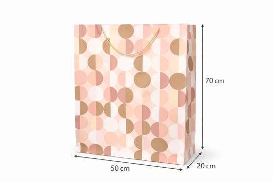 Torba prezentowa urodzinowa XXXXL koła