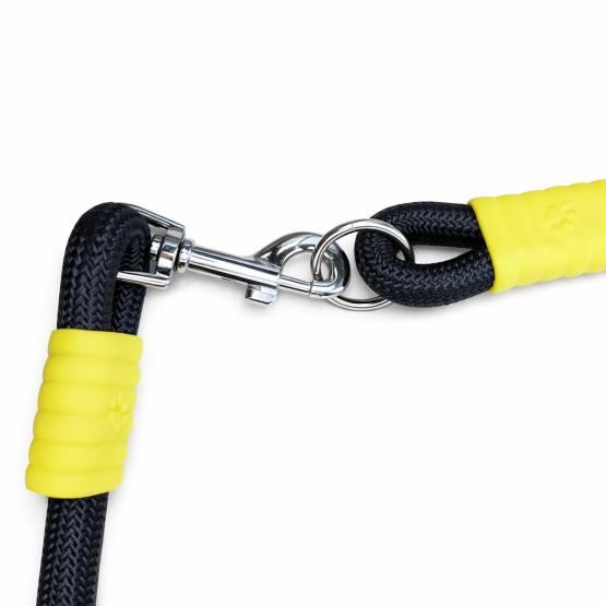 Smycz dla zwierząt czarna