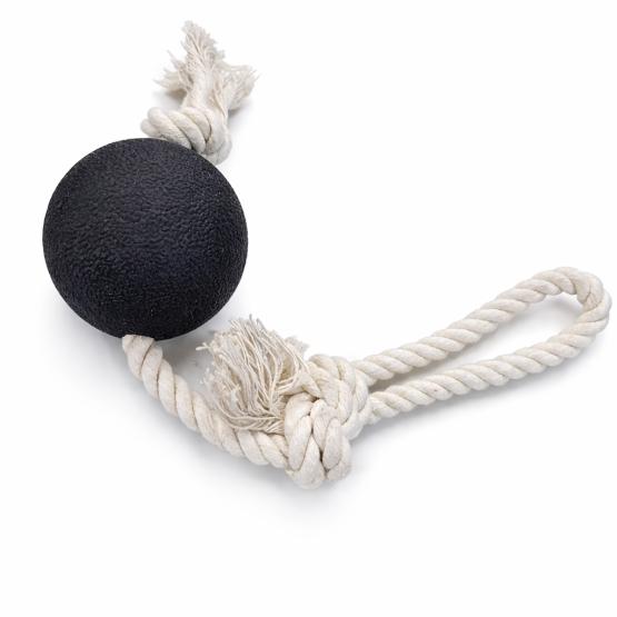 Piłka treningowa z liną bawełnianą 6,5 cm