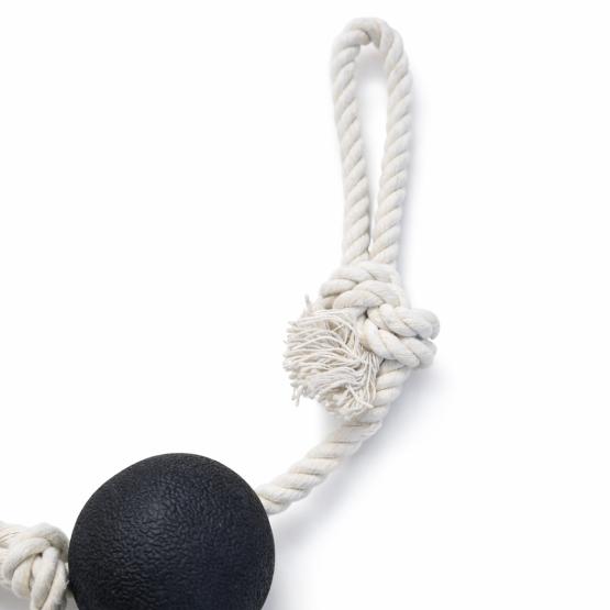 Piłka treningowa z liną bawełnianą 6,5 cm