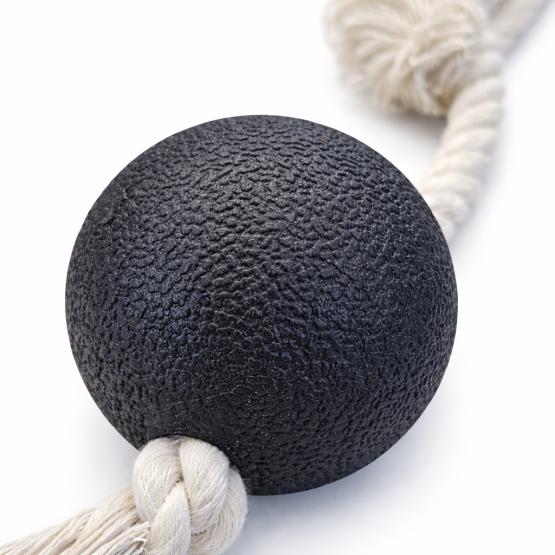 Piłka treningowa z liną bawełnianą 6,5 cm