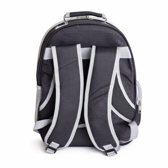 Transporter plecak przezroczysty czarny 