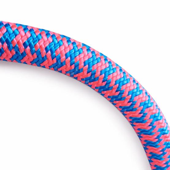 Smycz dla zwierząt 1,8 x 120 cm róż błękit (3)