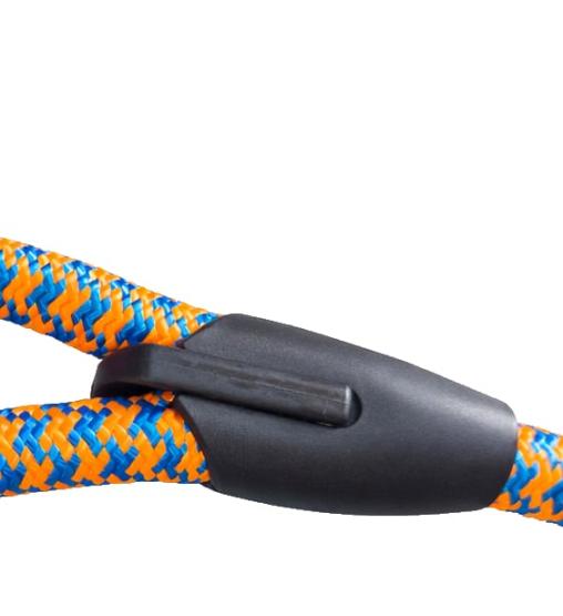 Smycz dla zwierząt 1,8 x 120 cm pomarańcz błękit (3)