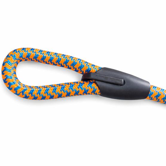 Smycz dla zwierząt 1,8 x 120 cm pomarańcz błękit (4)