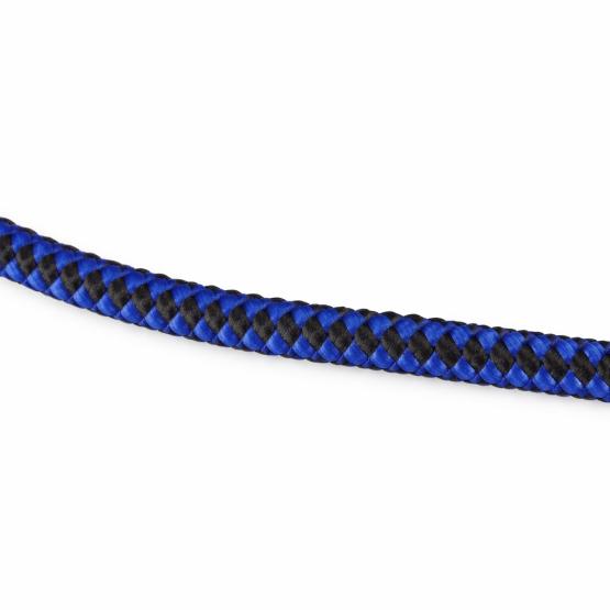 Smycz dla zwierząt niebiesko czarna (2)