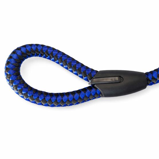Smycz dla zwierząt niebiesko czarna (4)