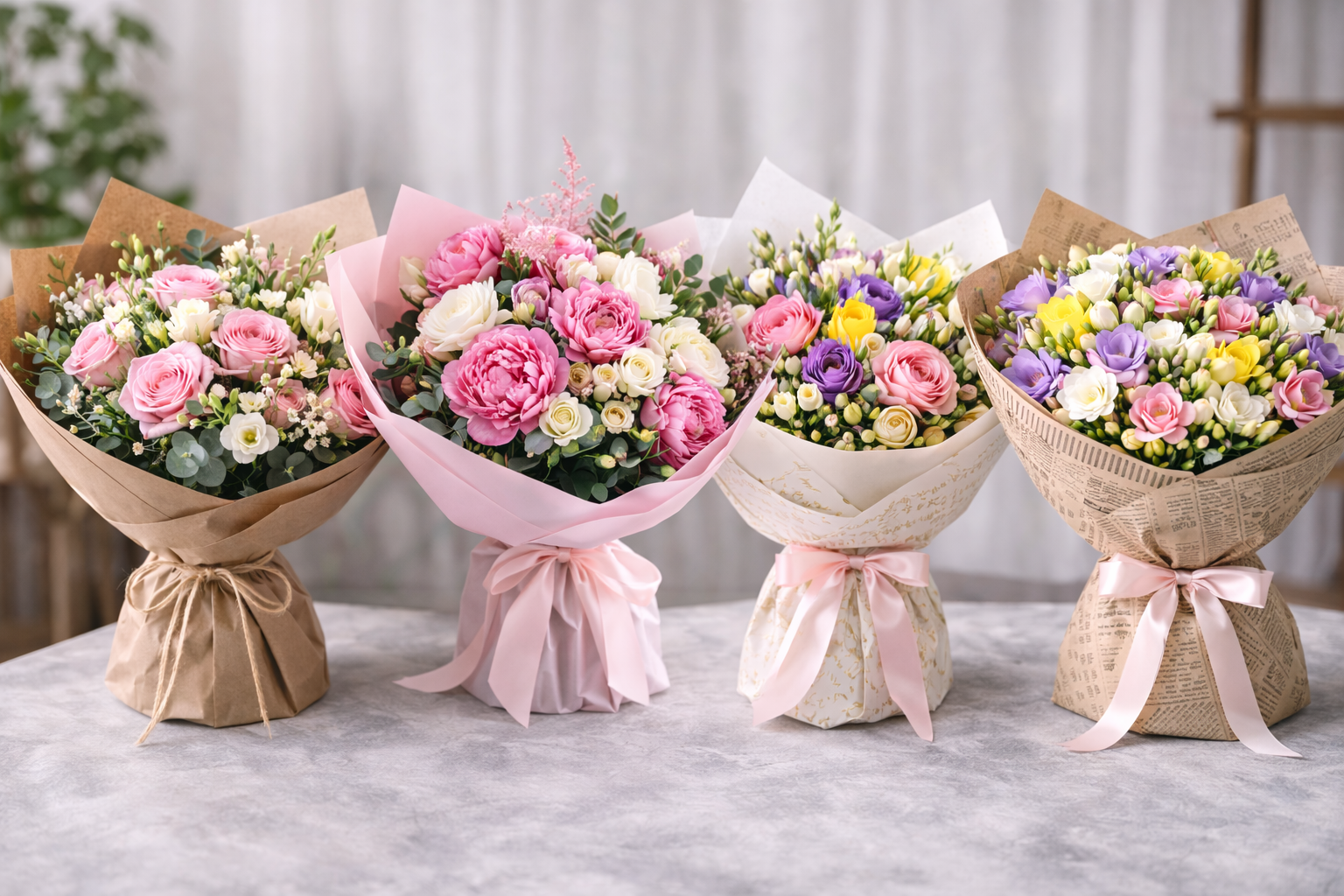 Papiery do kwiatów florystycznych – kompletny przewodnik dla kwiaciarni i pracowni florystycznych