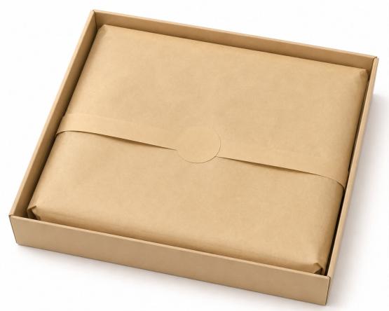 Bibułka naturalny jasny papier do pakowania 50x70 (2)