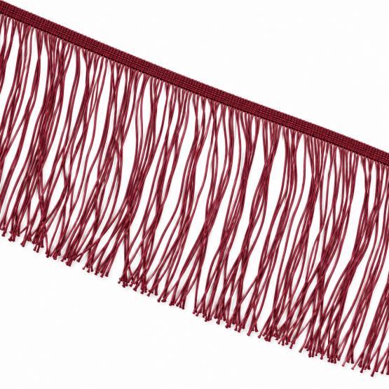 Frędzle ozdobne szerokość 20 cm bordo (1)