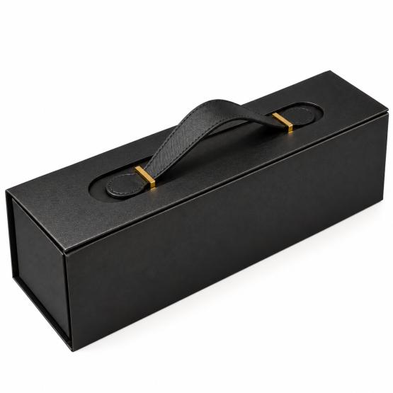 Pudełko magnetyczne na wino czarne (1)