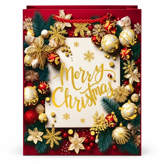 Torebka świąteczna Merry Christmas XXXL (1)