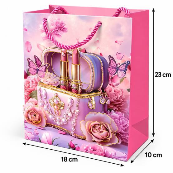 Torba prezentowa glamour kobieta 3D (2)