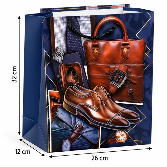 Torba prezentowa męska 3D elegancka (2)