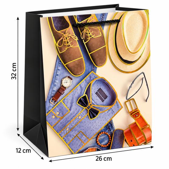 Torba prezentowa męska elegancka styl (2)