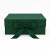 Ciemnozielone pudełko prezentowe  S