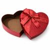 Pudełko serce PREMIUM czerwone zestaw 3 szt.