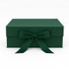 Ekskluzywne pudełko L zielone na magnes