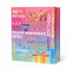 Torba prezentowa HAPPY BIRTHDAY multikolor XXXXL