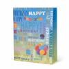Torba prezentowa HAPPY BIRTHDAY multikolor XXXXL