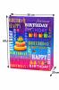 Torba prezentowa HAPPY BIRTHDAY multikolor XXXXL