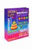 Torba prezentowa HAPPY BIRTHDAY multikolor XXXXL