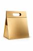 Pudełko  Prezentowe M Trójkąt Torba Beżowa