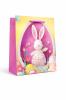 Torba prezentowa królik w sukience WIELKANOC
