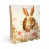 Torba prezentowa  jasny seledyn WIELKANOC królik