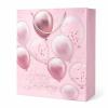 Torba prezentowa urodzinowa rożowa balony XXXXL