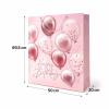 Torba prezentowa urodzinowa rożowa balony XXXXL