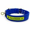 Obroża POLICE DOG niebieska