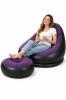 mini: Dmuchany fotel z podnóżkiem fioletowy (2)