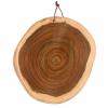 mini: Okrągła deska z akacji podstawka średnica 30 cm (1)