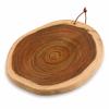 mini: Okrągła deska z akacji podstawka średnica 30 cm (2)