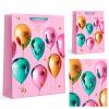 mini: Torba prezentowa balony różowe 55x43x15 XL (3)