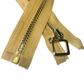 Zamek 90 cm dekoracyjny beżowy + złoto 