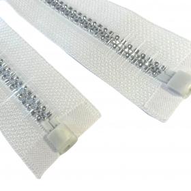 Obrazek 2 dla: Zamwk 50 cm srebrny z szarą taśmą 