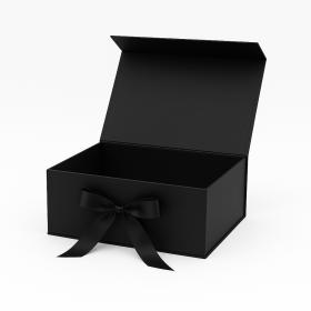 Pudełko prezentowe czarne na magnes S