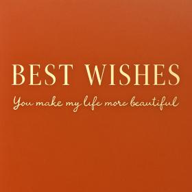 Torba prezentowa pomarańczowa z nadrukiem L